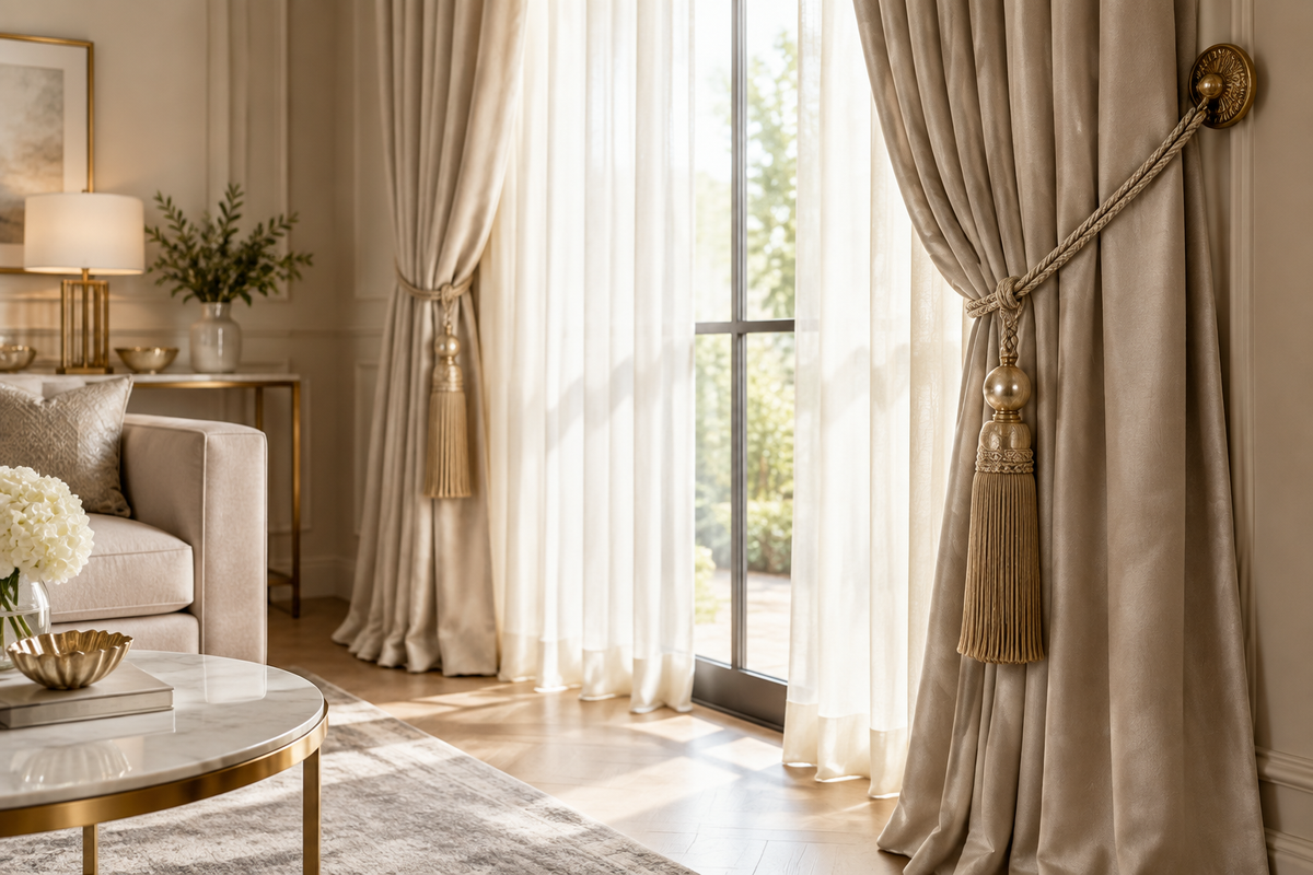 Adoritas – Elegant Curtain Tiebacks Lifestyle
